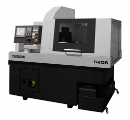 Precision Tsugami CNC Sliding Vending Machine 8 Axis Double Spindle